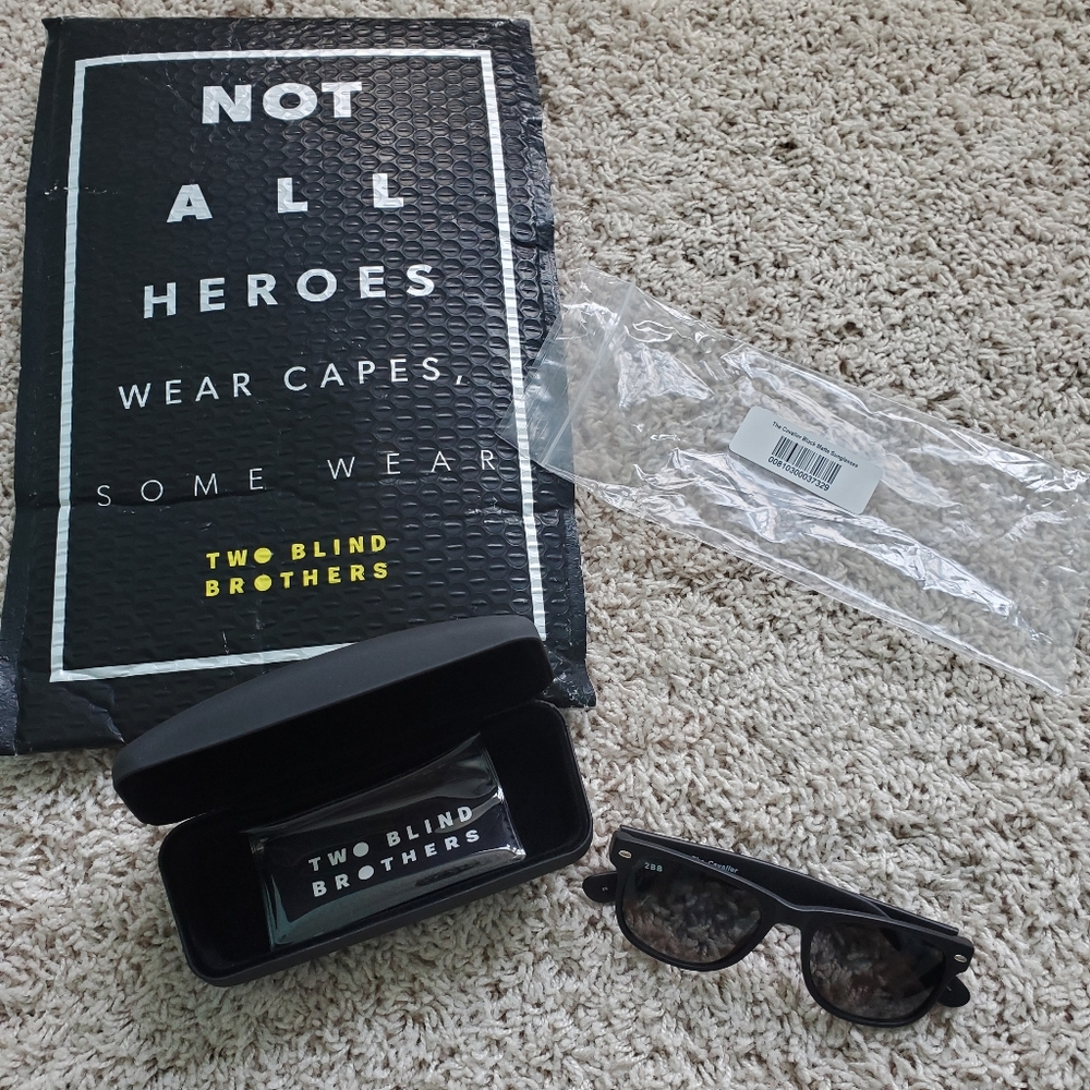BRAND NEW Two Blind Brothers Sunglasses